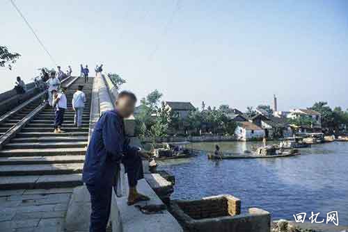 80年代的苏州古运河