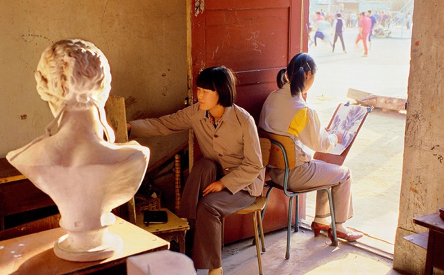 80年代中学生的老照片,第八张你一定经历过